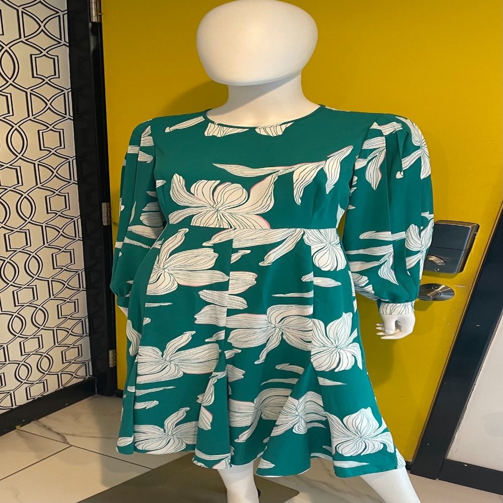 Diane Von Furstenberg Merula Dress | Wild Orchid | Emerald